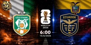 Soi kèo Bờ Biển Ngà vs Ecuador, 6h 15/6 - VCK World Cup 2026